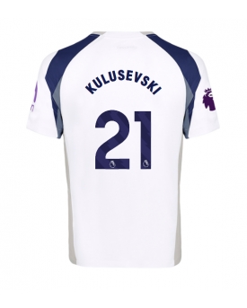 Tottenham Hotspur Dejan Kulusevski #21 Maglia Gara Casa Repliche 2025-26 Maniche Corte